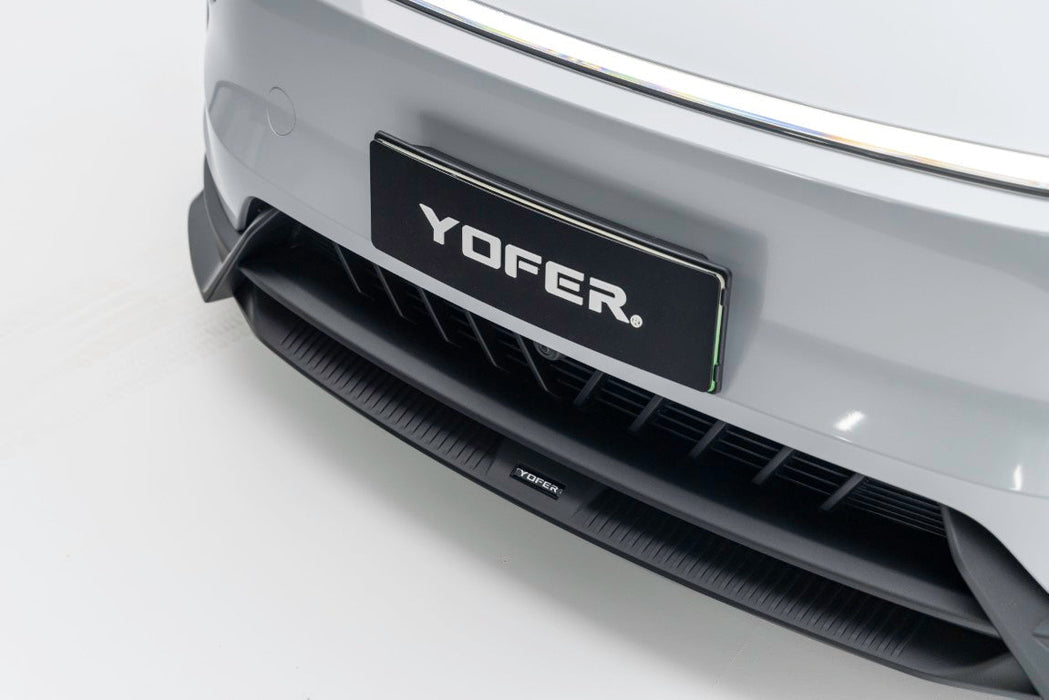 Borde frontal Yofer USA Loong Flames Pro para Tesla Model Y Juniper 2026-ON PP Polipropileno