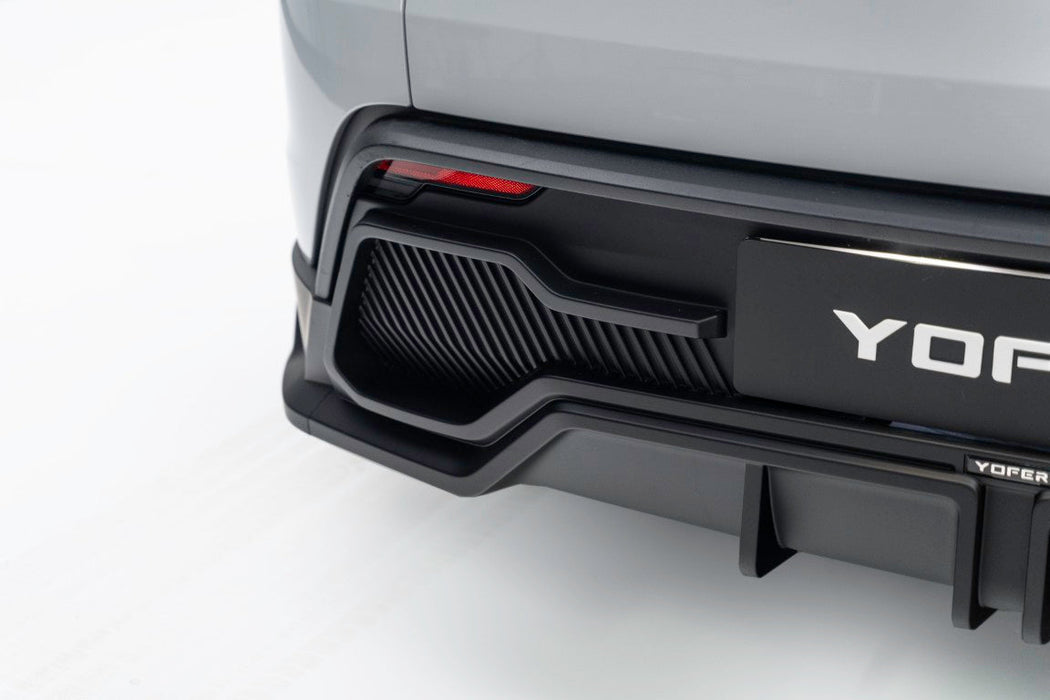 Yofer USA Loong Flames Rear Diffuser for Tesla Model Y Juniper 2026-ON PP Polypropylene