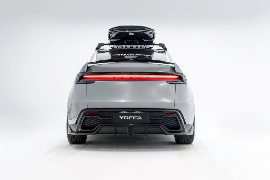 Yofer USA Loong Flames Rear Diffuser for Tesla Model Y Juniper 2026-ON PP Polypropylene