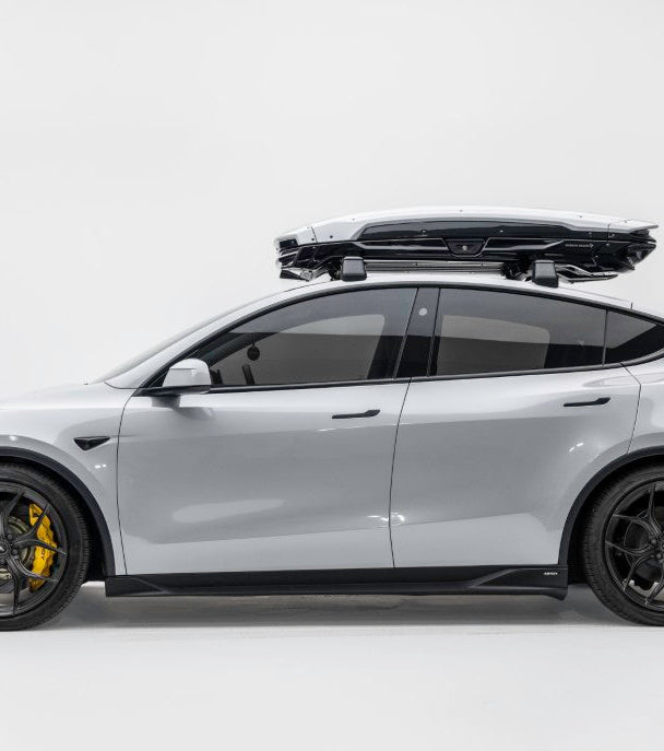 Yofer USA Loong Flames Side Skirts for Tesla Model Y Juniper 2026-ON PP Polypropylene