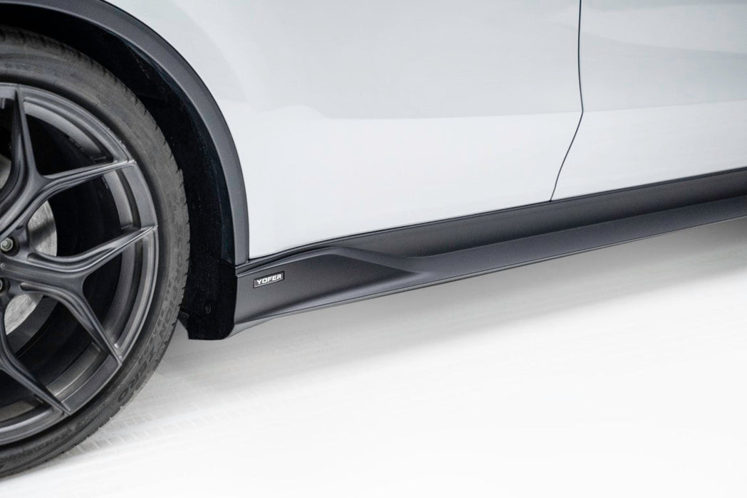 Yofer USA Loong Flames Side Skirts for Tesla Model Y Juniper 2026-ON PP Polypropylene