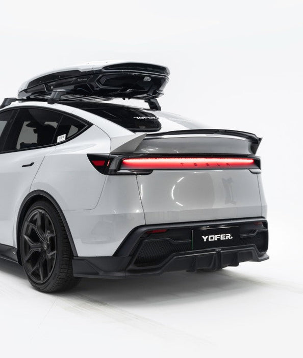 Yofer USA Loong Flames Rear Diffuser for Tesla Model Y Juniper 2026-ON PP Polypropylene