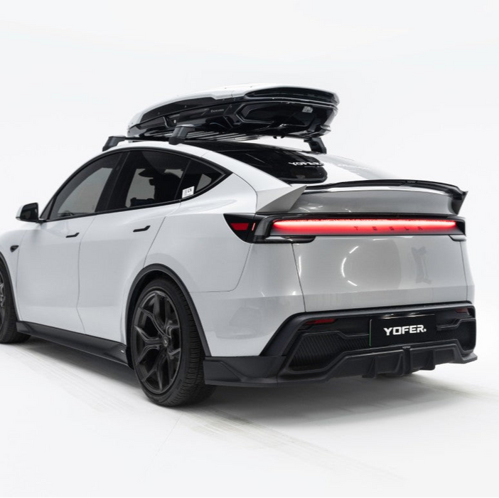 Yofer USA Loong Flames Rear Diffuser for Tesla Model Y Juniper 2026-ON PP Polypropylene