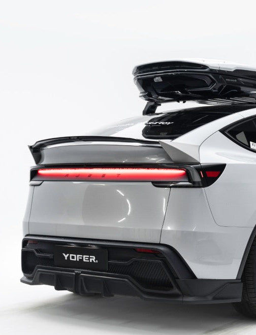 Yofer USA Loong Flames Rear Lip Spoiler for Tesla Model Y Juniper 2026-ON PP Polypropylene