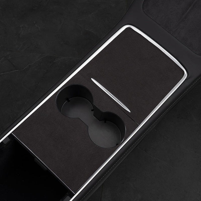 Alcantara Center Console Wrap for Tesla Model 3 Highland / Y