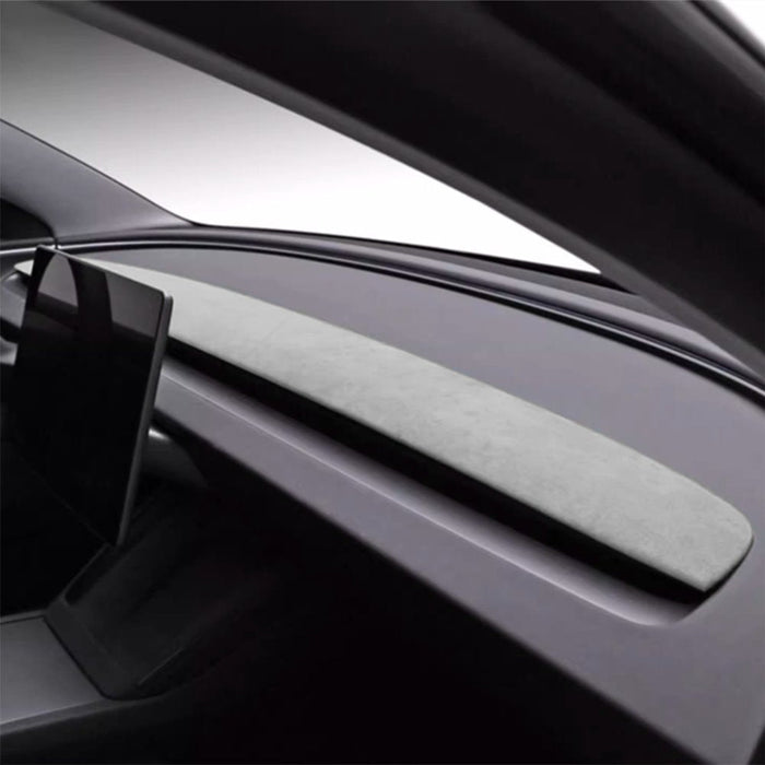 Alcantara Spliced Dash Trim for Tesla Model 3 Highland / Model Y Juniper (2PCS)