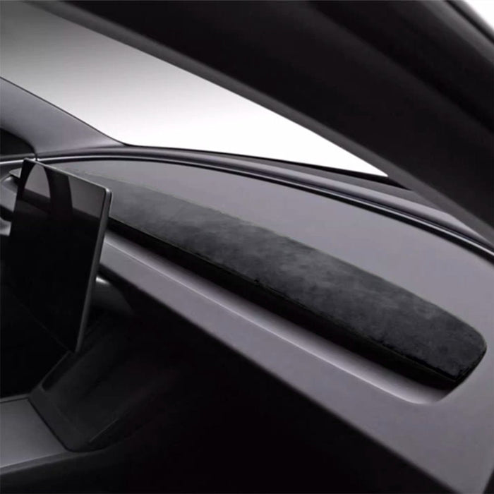 Alcantara Spliced Dash Trim for Tesla Model 3 Highland / Model Y Juniper (2PCS)