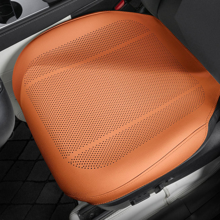 All-Wheather Nappa Leather Car Seat Covers for Tesla Model 3/Y/S/X