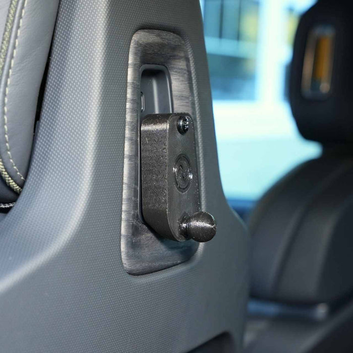 Back Seat Tablet/Phone Mount Anchor for Rivian R1T, R1S, and R2