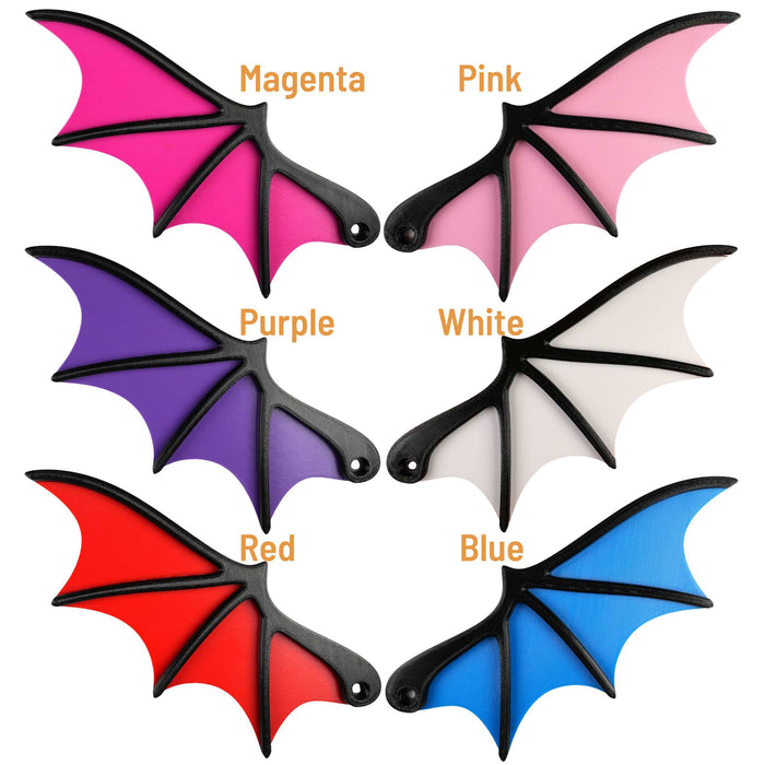 License Plate Bat Wings