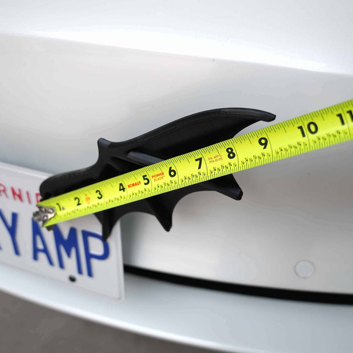 License Plate Bat Wings