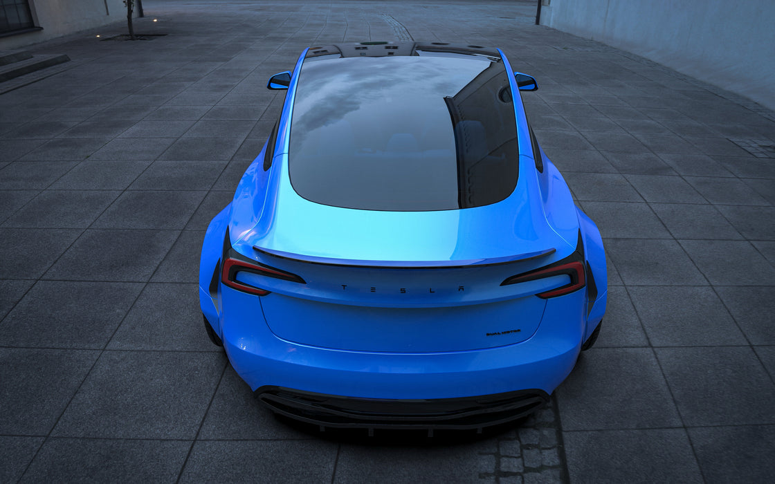 Tesla Model 3 Highland widebody side skirts