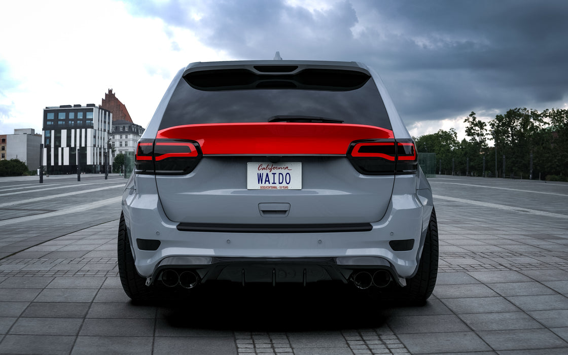 Jeep Trackhawk Mid Spoiler detail