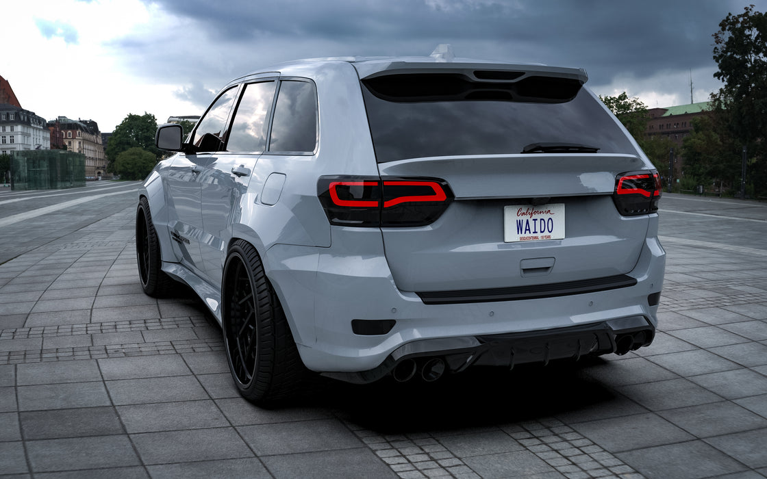 Jeep Trackhawk Mid Spoiler angle