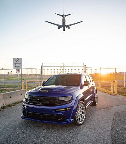 Jeep Grand Cherokee SRT 2014+ Front Splitter