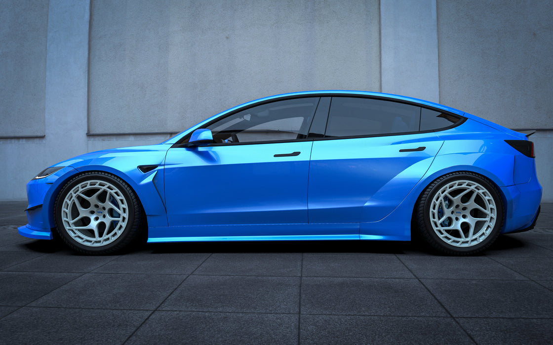 Tesla Model 3 Highland Widebody Kit rear