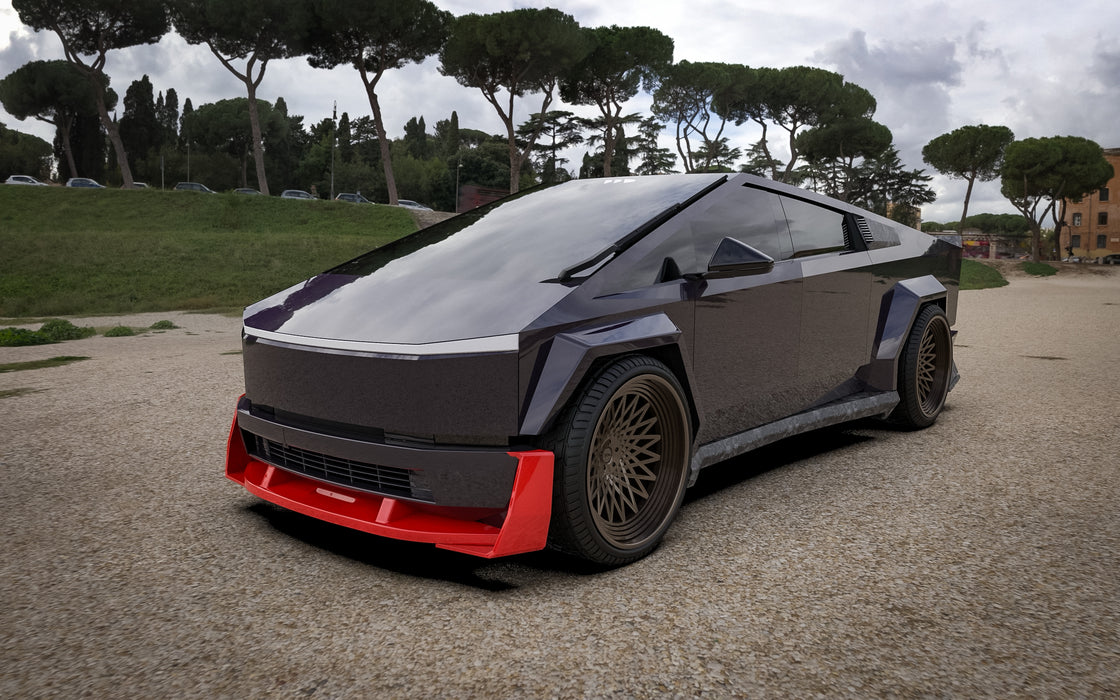 Tesla Cybertruck 2.0 Front Splitter by Waido