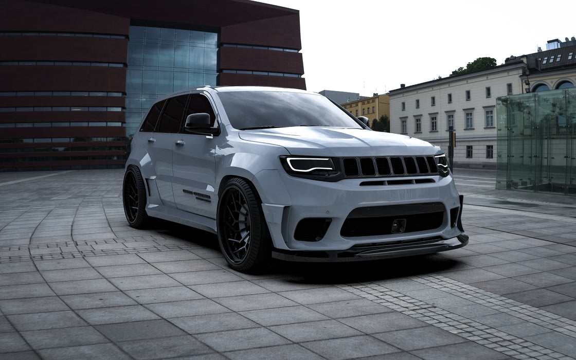 Jeep Trackhawk Front Splitter angle