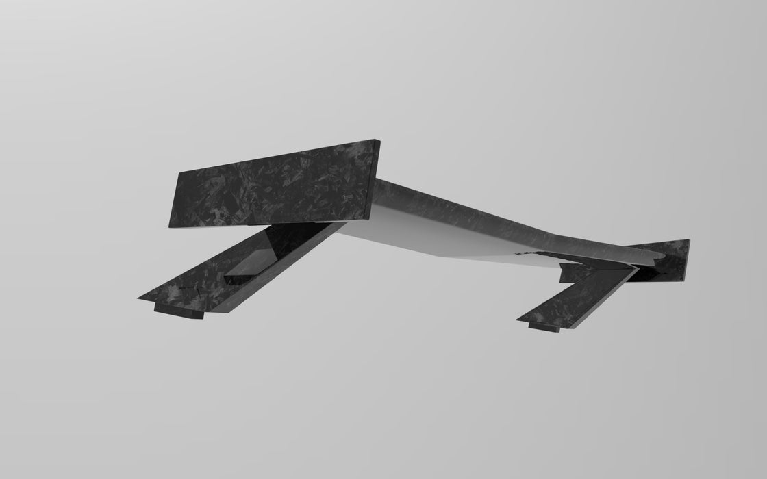 Tesla Cybertruck top wing by Waido