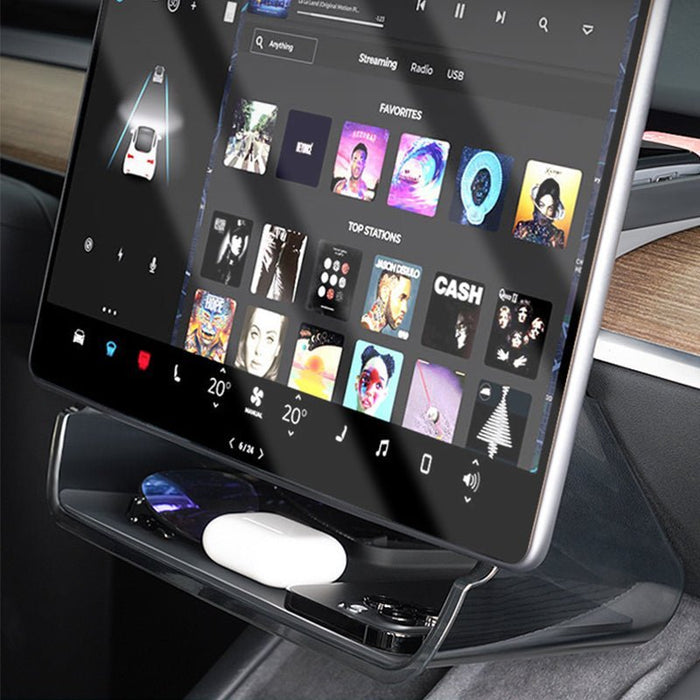 Under Center Screen Storage for Model 3 Highland / Model Y Juniper