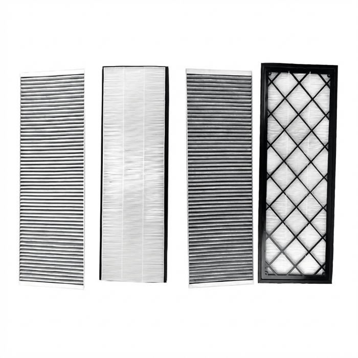 Complete HEPA Cabin Air Filter Set for Model Y | Upper & Lower 4-Pack/ Internal & External 6-Pack
