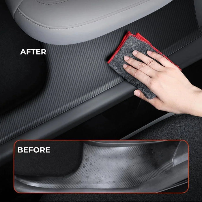 Complete Interior Door Sill Protection Kit for Model Y Juniper