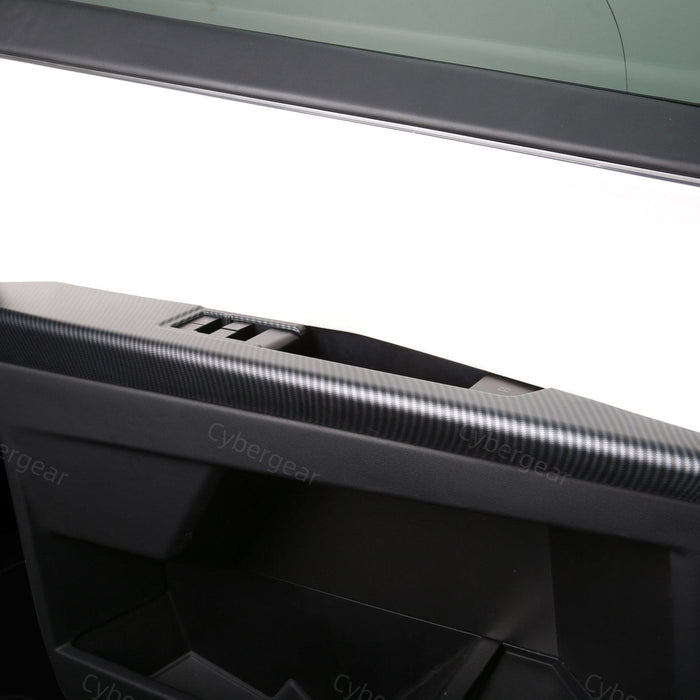 [Carbon Fiber Pattern ABS] Door Side Protection Trim Cover For Cybertruck
