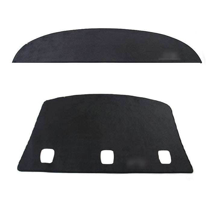 Dashboard Blackout Mat for Model 3/Y Anti-Glare Flannel Dash Cover