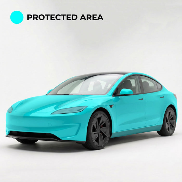 AO - Model 3 Highland Performance Full Body PPF Kit – Pre-Cut DIY Invincible Paint Protection Film
