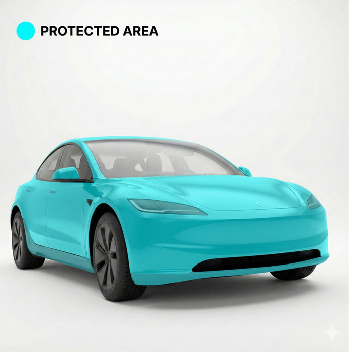 AO - Model 3 Highland Standard & Premium Full Body PPF Kit – Pre-Cut DIY Invincible Paint Protection Film