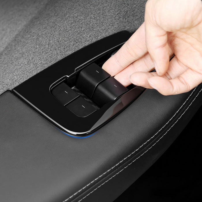 Door Lock Switch Cover Trim for Tesla Model Y Juniper & Model YL