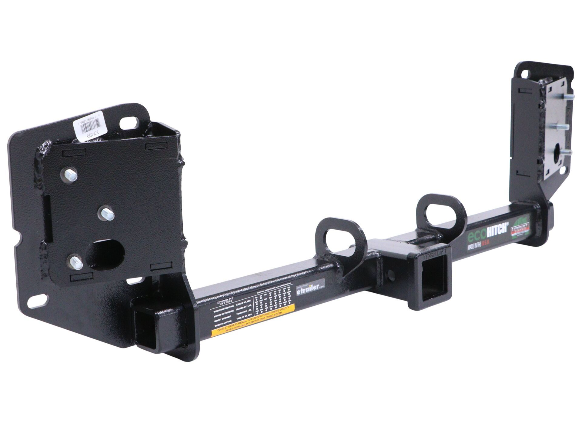 Stainless Steel Stealth EcoHitch for Tesla Model Y Juniper 2026 | Heavy-Duty Tow Hitch Receiver | Model Y Juniper Towing