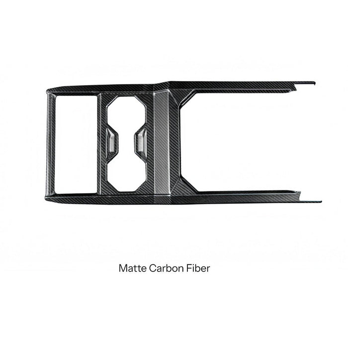 Dry Carbon Fiber Center Console Cup Holder for Cybertruck