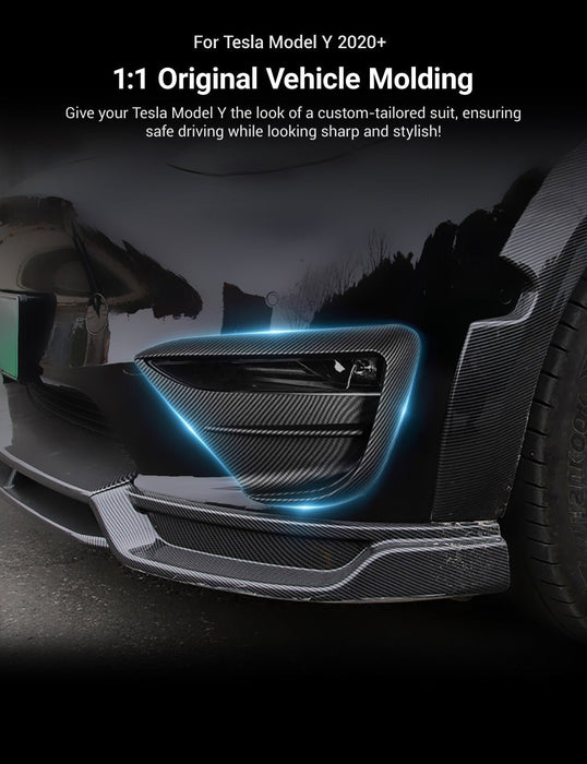 Fog Light Spoiler cover for Tesla Model Y