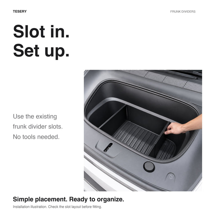 Front Trunk Partition Panel for Model Y Juniper