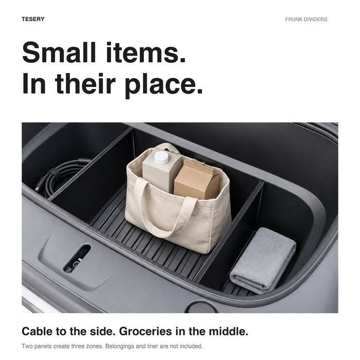 Front Trunk Partition Panel for Model Y Juniper