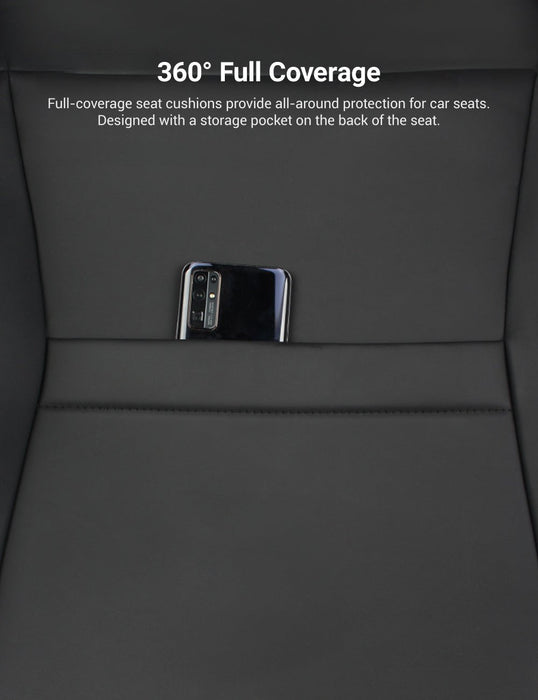 Full Leather Seat Covers for Cybertruck (10 PCS)