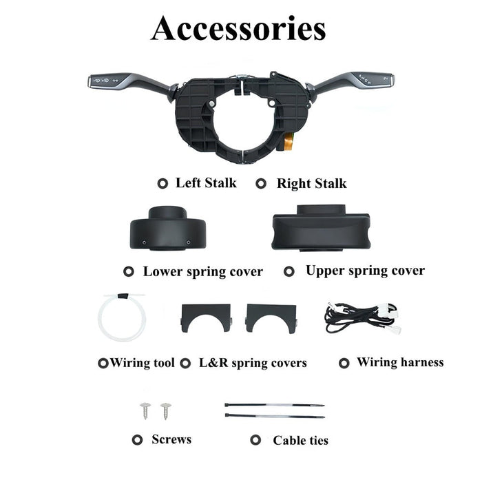 Gear Selector & Turn Signal Lever Stalk Upgrade Kit for Model 3 Highland & Model Y Juniper