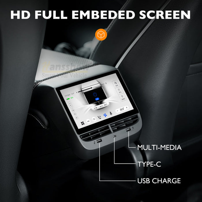 Model 3/Y 7" Rear Entertainment and Climate Control Touch Screen Display