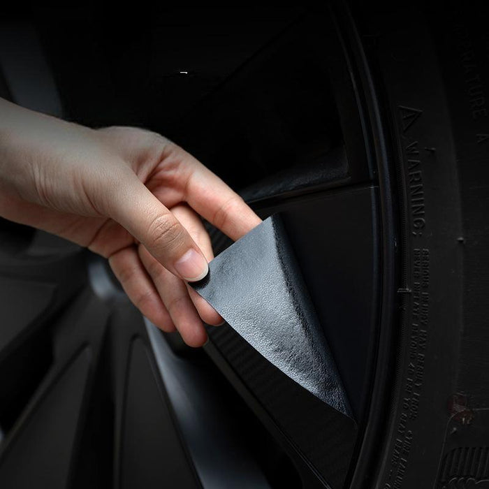 Wheel Center Cap Stickers for Model 3 Highland 18’’ Photon Wheels | Scratch Protection