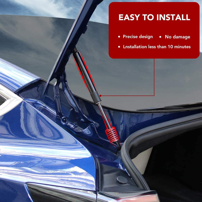 Hydraulic Trunk Support Rod for Model 3 | Automatic Full-Open | Upgraded Springs | Easy Install