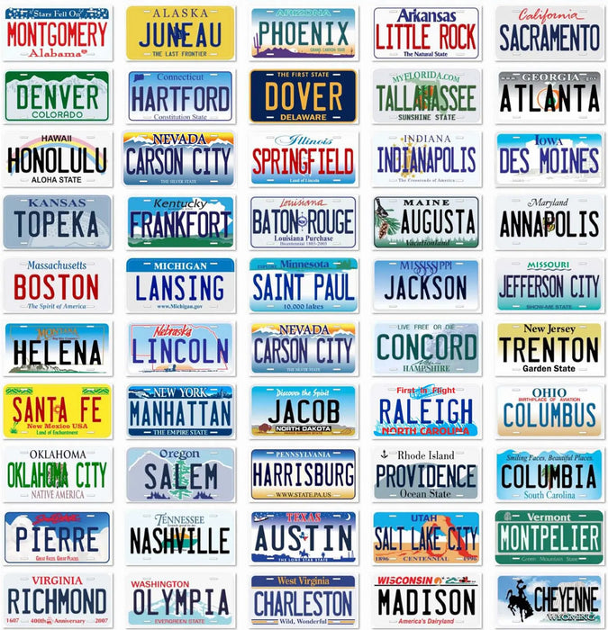 Personalized Privacy & Display License Plate (6x12) – Customizable Novelty Plate for Car Shows, Social Media, and Private Property Use