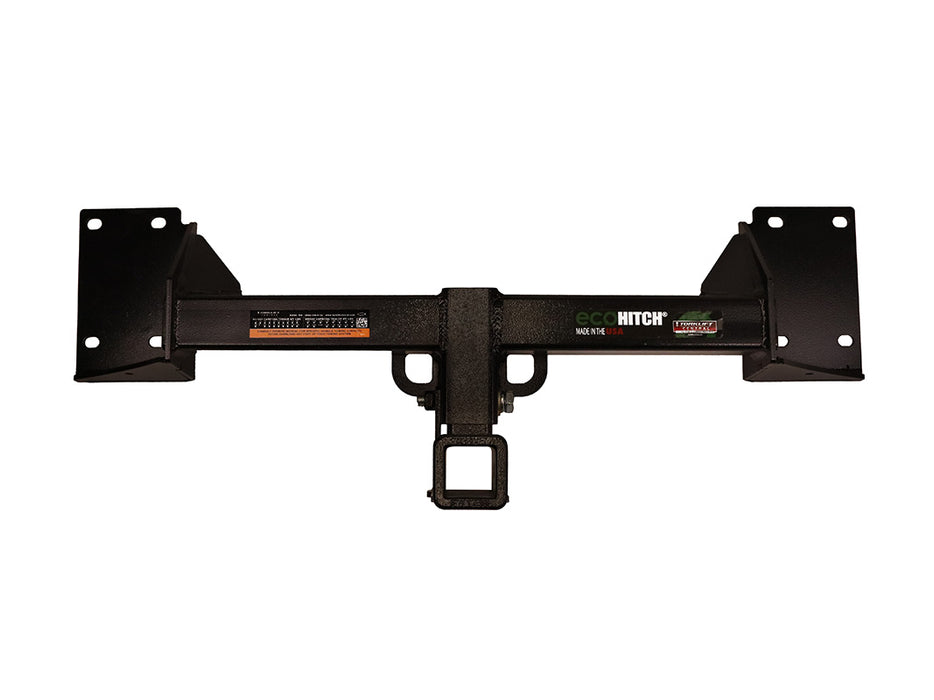 BMW iX EcoHitch X6014S 2 inch stainless receiver detail