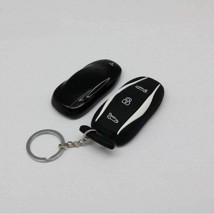 Premium Silicone Tesla Key Fob Cover | Embossed Buttons | Model S Design | Waterproof