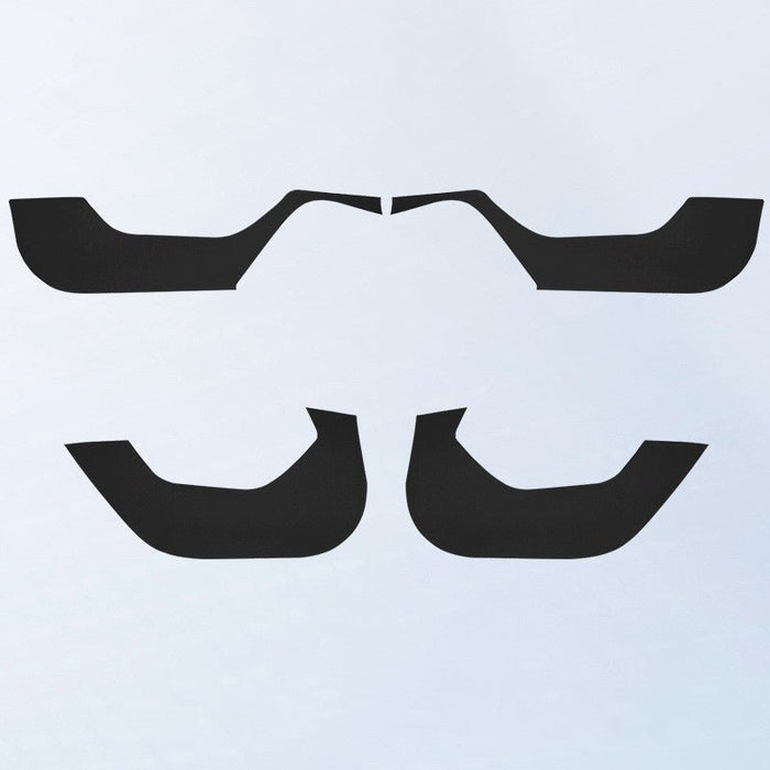 Leather Anti-kick Mat Sticker Interior Anti-Dirt Protector for Tesla Model 3 (4PCS)