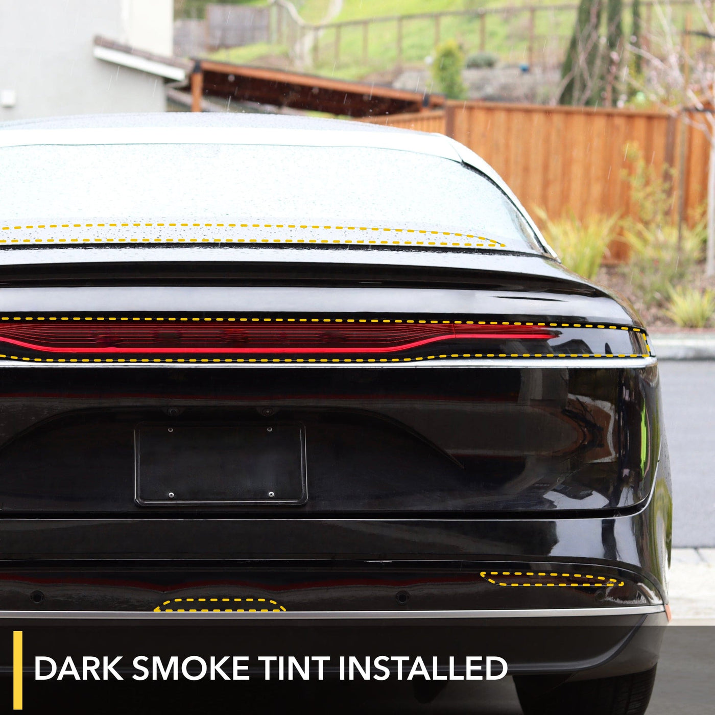 Headlights & Tail Lights | Clear & Tinted PPF for Lucid Air | EV Bandit