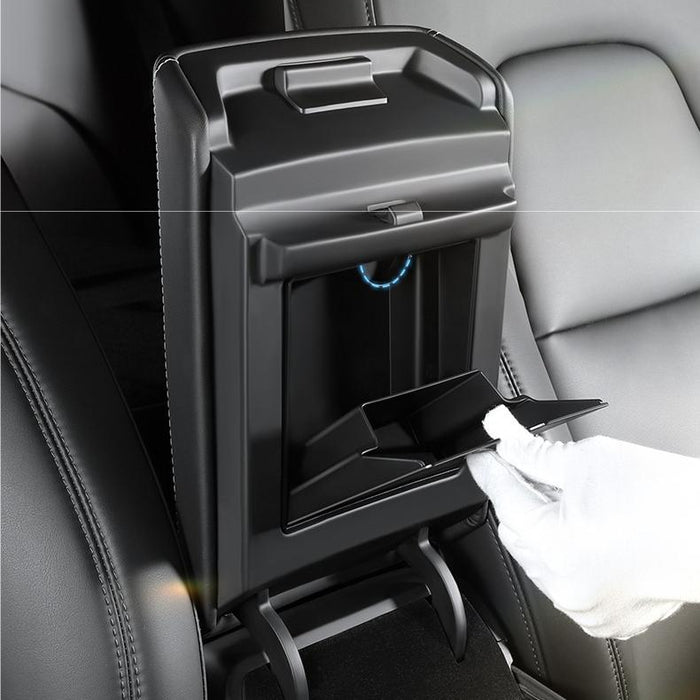 Magnetic Hidden Center Console Organizer for Model Y Juniper / Model 3 Highland