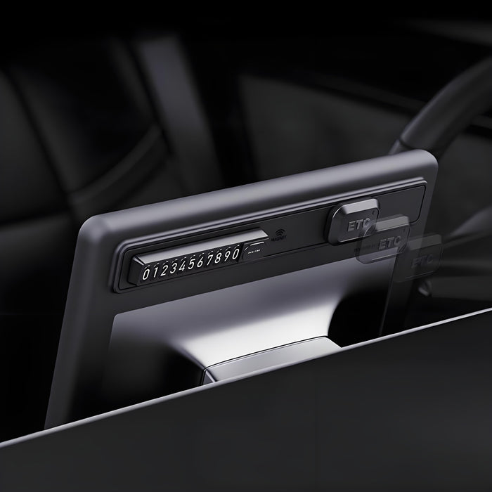 Magnetic Silicone Center Screen Frame for Model Y Juniper & Model 3 Highland