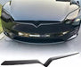 Carbon fiber front grille trim for Model X 2016–2020