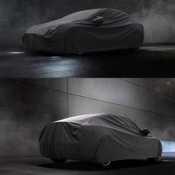 All-Weather Waterproof Car Cover for Model 3/Y/S/X | Dual-Sided Oxford Cloth